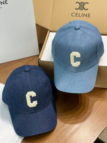Celine denim comfortable soft durable baseball cap - Image 5