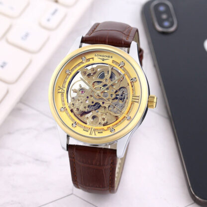 Longines automatic engraved movement fashion watch - Image 6