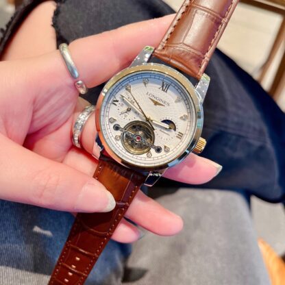 Longines Business Casual Classic Skeleton Design Watch - Image 6