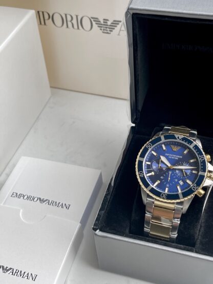 Armani multi-dial design fashion watch - Image 5