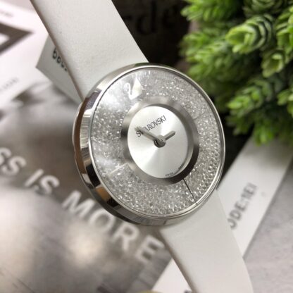 Swarovski starry leather strap women's watch - Image 4