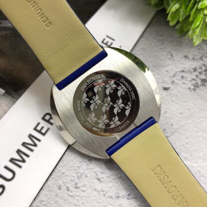 Swarovski starry leather strap women's watch - Image 4