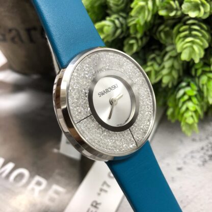 Swarovski starry leather strap women's watch - Image 4