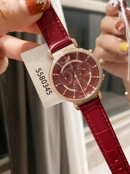 Swarovski Fashion Crystal Three-Eye Chronograph - Image 5
