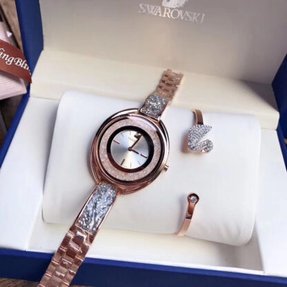 Swarovski crystal diamond watch - Image 5