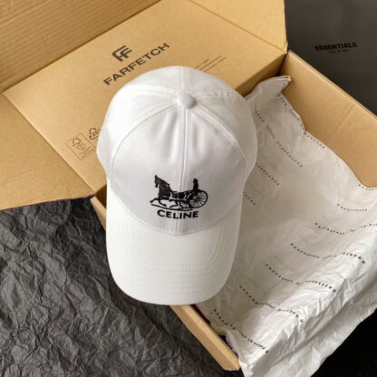Celine carriage embroidered baseball cap - Image 5
