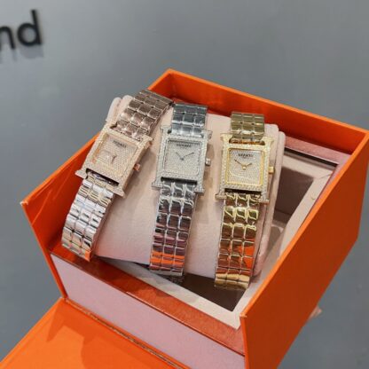 Hermes Square Dial Fashionable Temperament Watch - Image 5