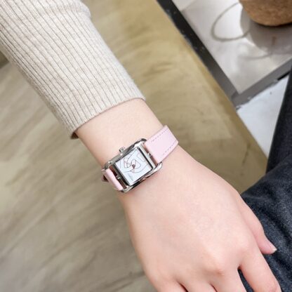 Hermes classic square dial exquisite watch - Image 5