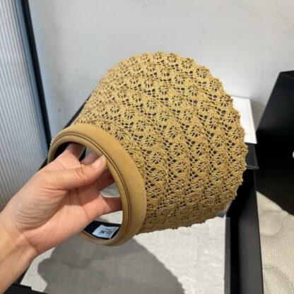 Celine new hollow top headband sun hat - Image 5