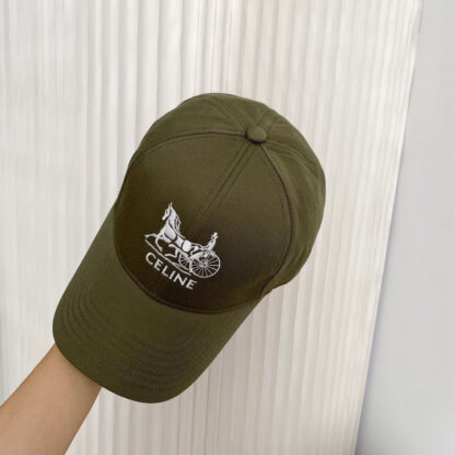 Celine carriage embroidered baseball cap - Image 5