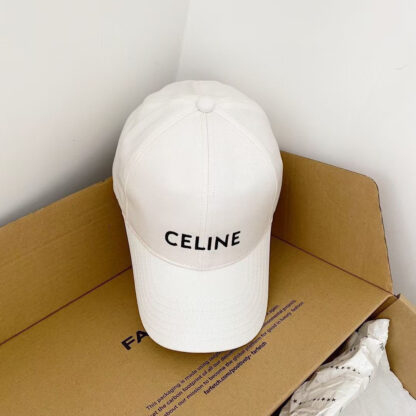 Celine all-match embroidered lettering baseball cap - Image 5