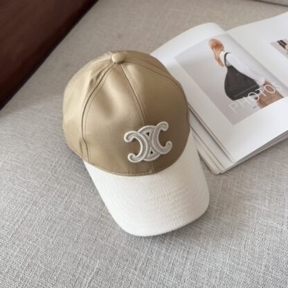 Celine letter embroidered couple fashion baseball cap - Image 5