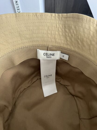 Celine Embroidered Lightweight Bucket Hat - Image 5