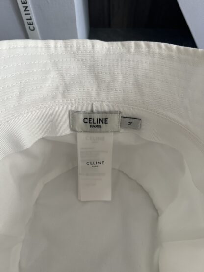 Celine embroidered lightweight bucket hat - Image 5