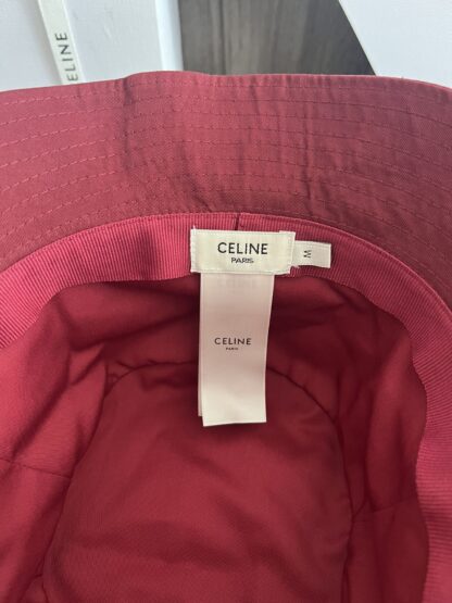Celine embroidered lightweight bucket hat - Image 5