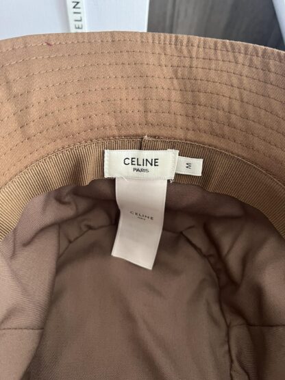 Celine embroidered lightweight bucket hat - Image 5