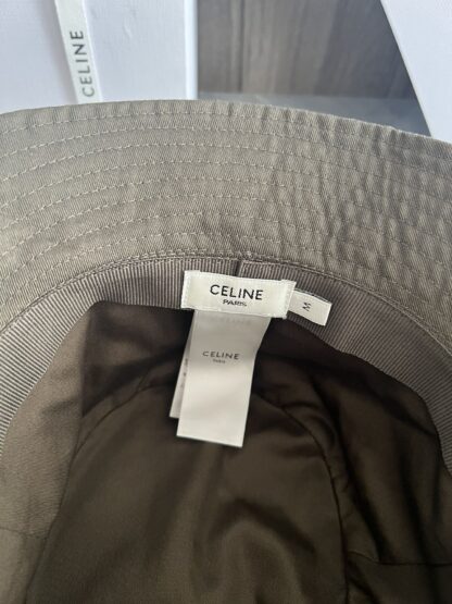 Celine embroidered lightweight bucket hat - Image 5