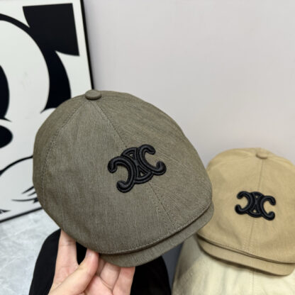 Celine fashion all-match forward hat - Image 5