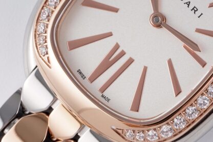 Bulgari Gold-plated Simple Snake Shadow Watch - Image 5