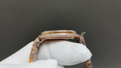 Bulgari Gilded Snake Shadow White Shell Watch - Image 5