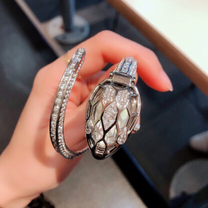 Bulgari Fashion Snake Bracelet Watch - Image 5