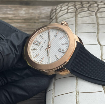 Bulgari octagonal design noble and domineering mechanical watch - Image 5