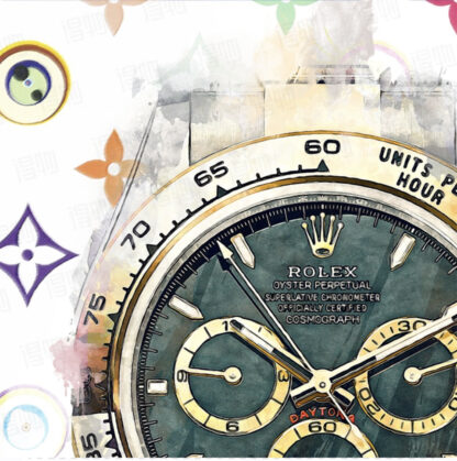 ROLEX LOUIS VUITTON Once and Forever Limited Edition Print - Image 2