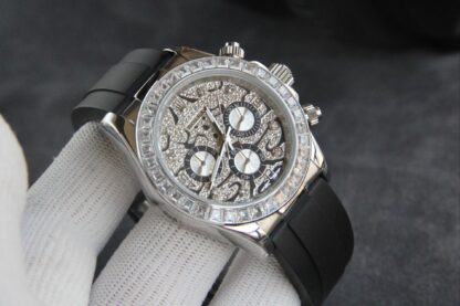 Rolex N2 Daytona Daytona Eye of the Tiger watch with tiger pattern. - Image 4