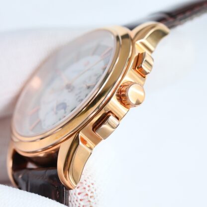 Vacheron Constantin Mechanical watch with moon phase movement - Image 5