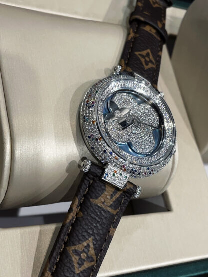 Louis Vuitton full diamond jewelry watch - Image 5