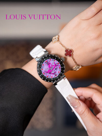Louis Vuitton Cowhide Quartz Watch - Image 5