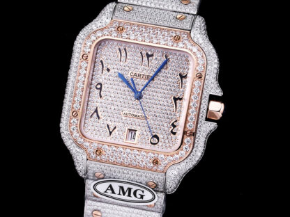 Cartier luxury shining mechanical watch - Image 5