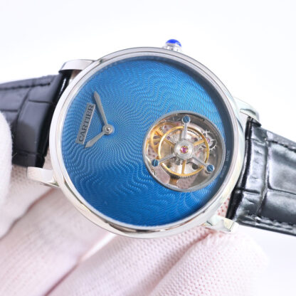 Cartier unique exquisite tourbillon mechanical watch - Image 5