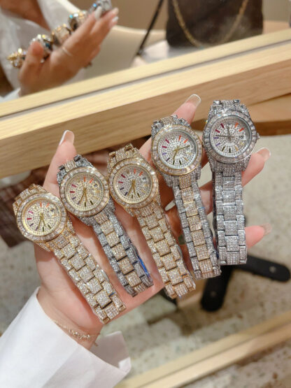 Rolex 28mm full diamond - Image 5