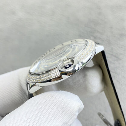 Cartier round, elegant and noble men's mechanical watch - Image 5