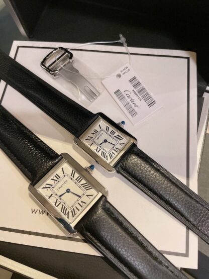 Cartier Tank Series Vintage Couple Watch - Image 5