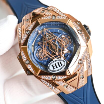 Hublot Big Bang Sang Bleu Ⅱ Tattoo Second Generation Watch - Image 5