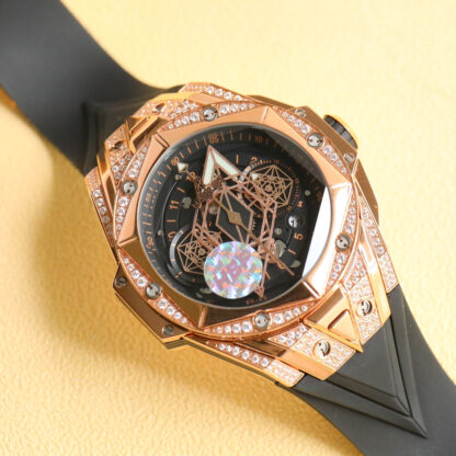 Hublot Big Bang Sang Bleu Ⅱ Tattoo Second Generation Watch - Image 5