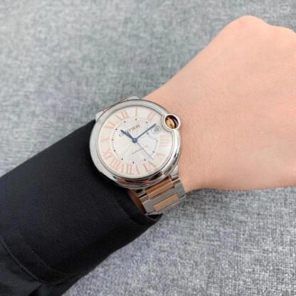 Cartier Blue Balloon series round, elegant and noble mechanical watch - Image 5