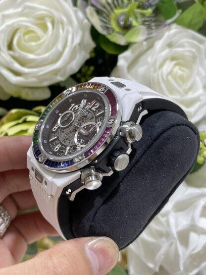 Hublot White Ceramic Watch - Image 5
