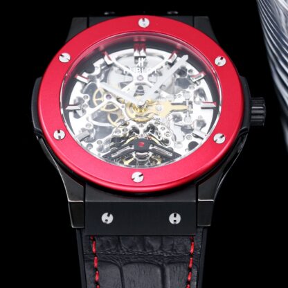 Hublot Ultra-Thin Two-Hand Flywheel Mechanical Watch - Image 5