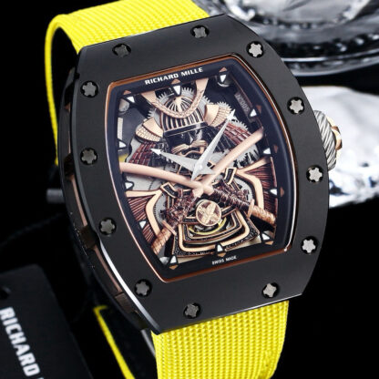 RichardMille RM 47 Integrated Tourbillon Black Warrior Watch - Image 5