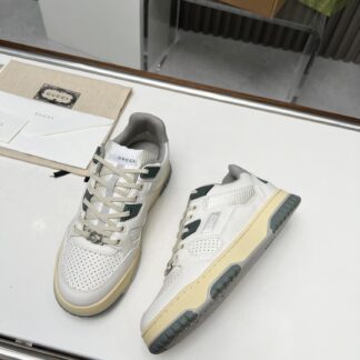 Gucci high and low top distressed sneakers