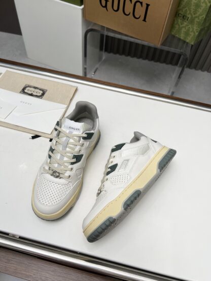Gucci high and low top distressed sneakers