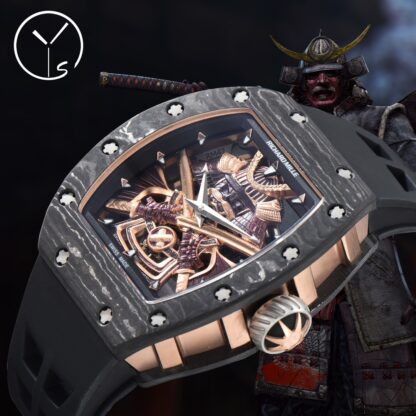RichardMille rm47 integrated tourbillon black warrior watch - Image 5