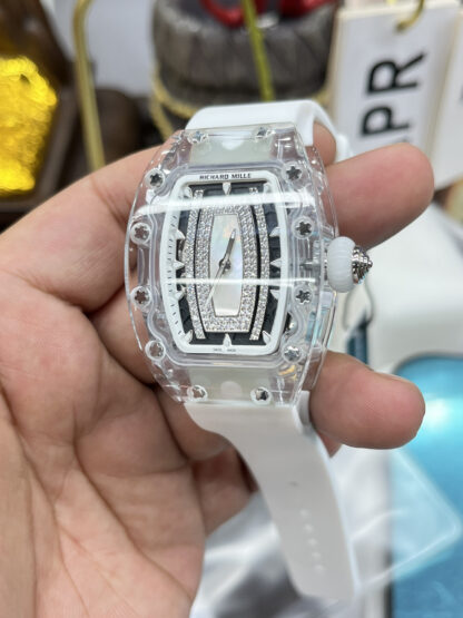 RichardMille Women's Crystal Case RM037 Series Watch - Image 5