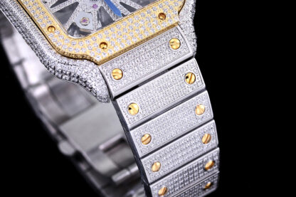 Cartier skeleton mechanical watch - Image 5
