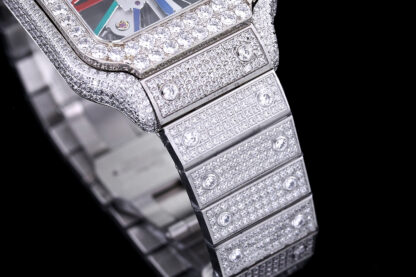 Cartier skeleton mechanical watch - Image 5