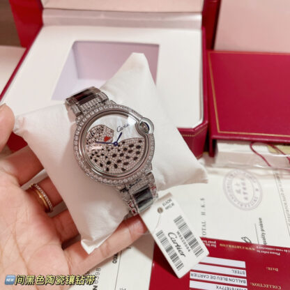 Cartier Blue Balloon Series Luxury Retro Elegant Watch - Image 5
