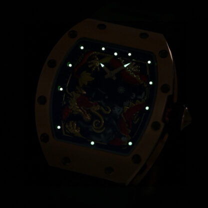 RichardMille Jackie Chan Coiled Dragon Tourbillon Watch - Image 5